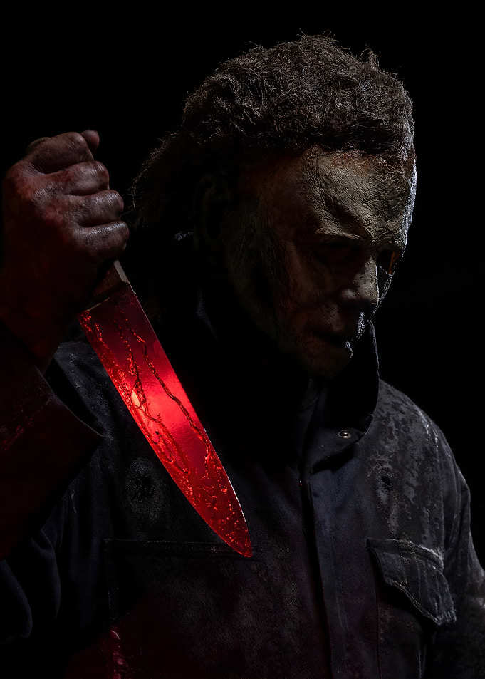 Michael Myers with Bloody Knife