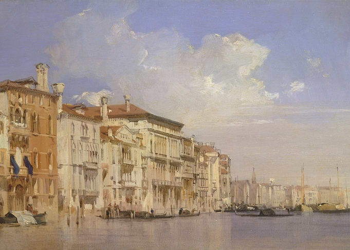 Venice Canal Painting