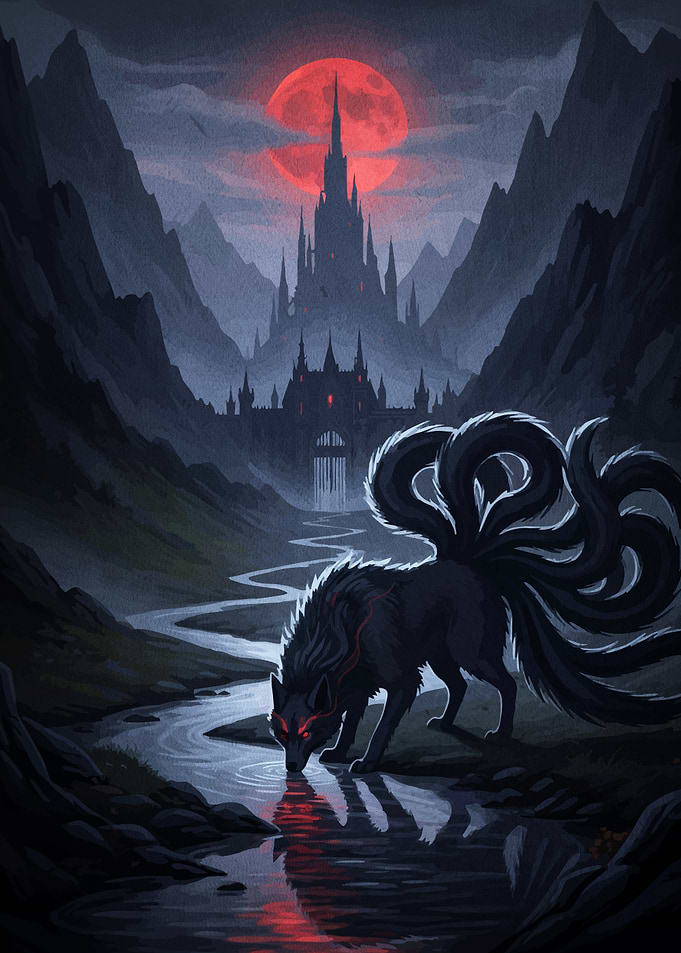 Nine-tailed Wolf River,Dark Castle