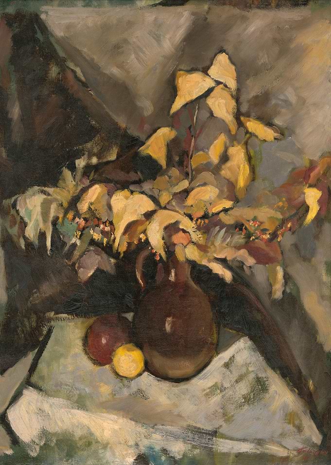 Still Life with Pitcher and Fruit