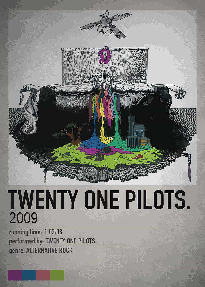 Twenty One Pilots 2009 Album Art