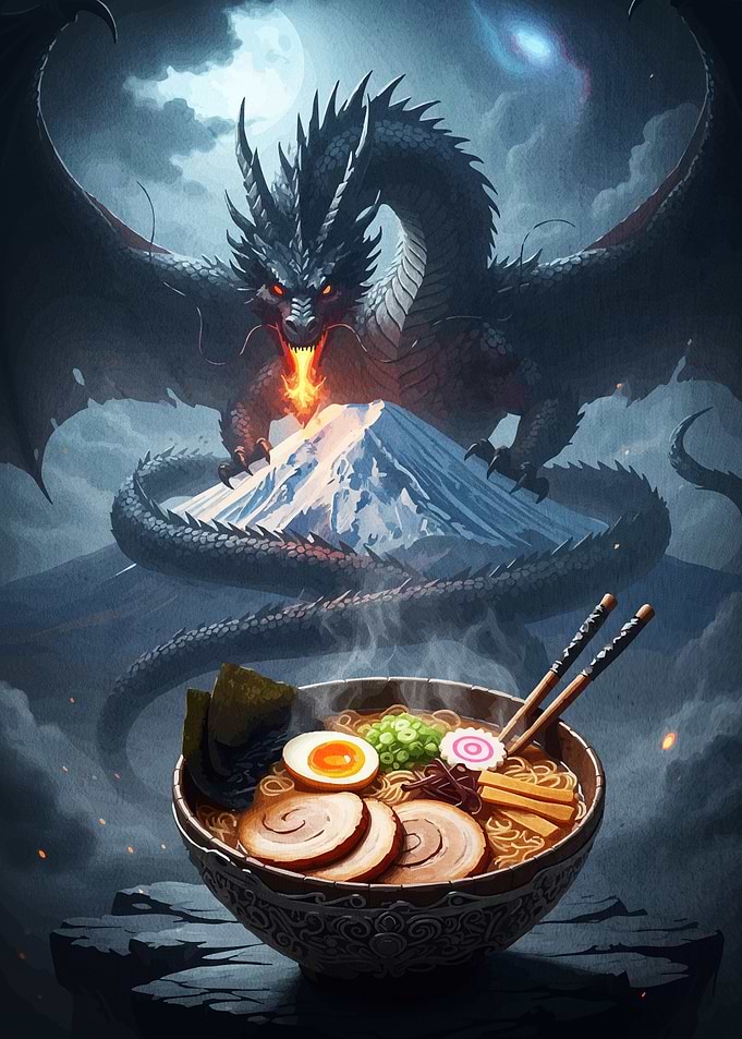 Dragon Ramen Mount Fuji