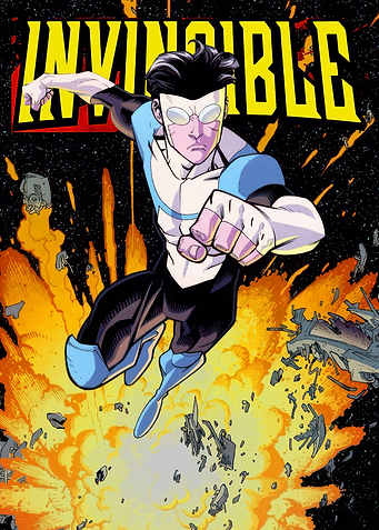 Invincible Comic Book Cover Art