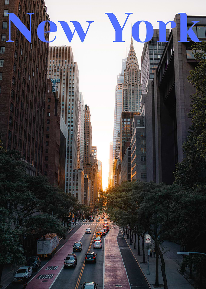 New York City street view