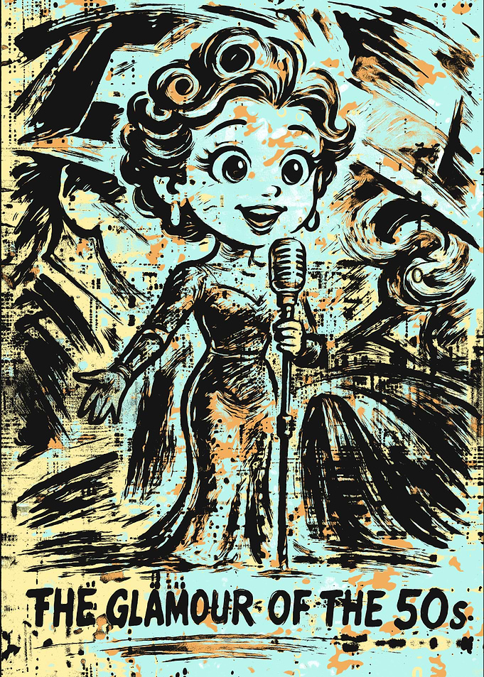 The Glamour of the 50s Illustration
