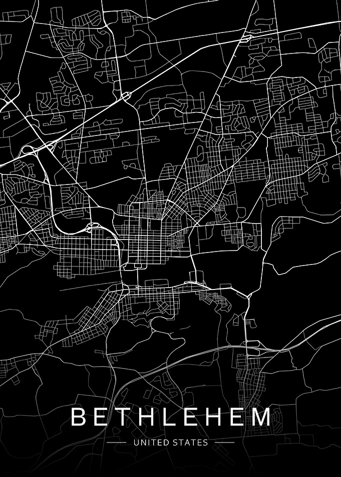 Bethlehem, United States City Map