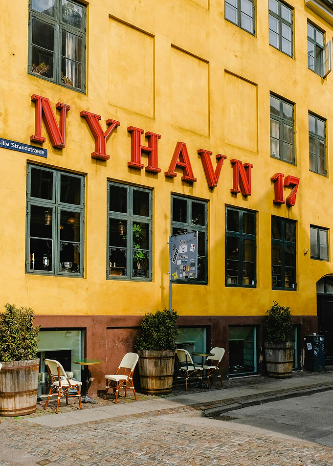 Nyhavn 17 Building Facade, Copenhagen