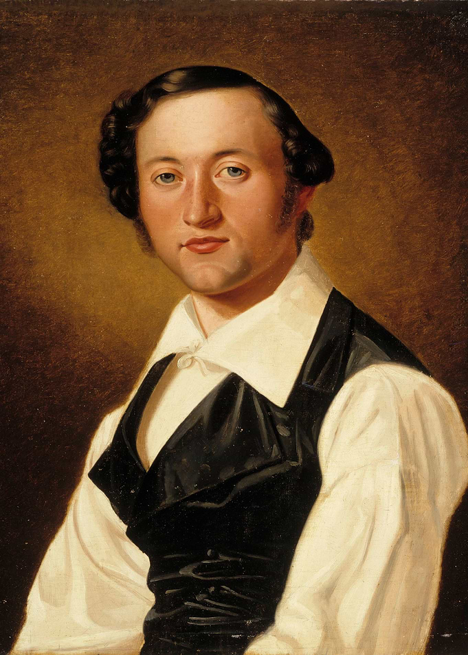 Portrait of a Man in Vest
