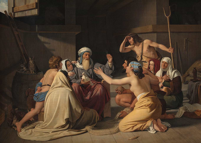 Old Testament Scene Painting
