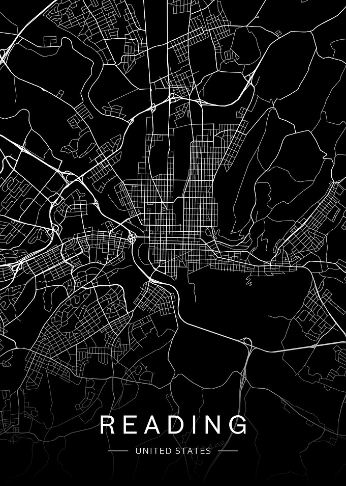 Reading, United States - City Map