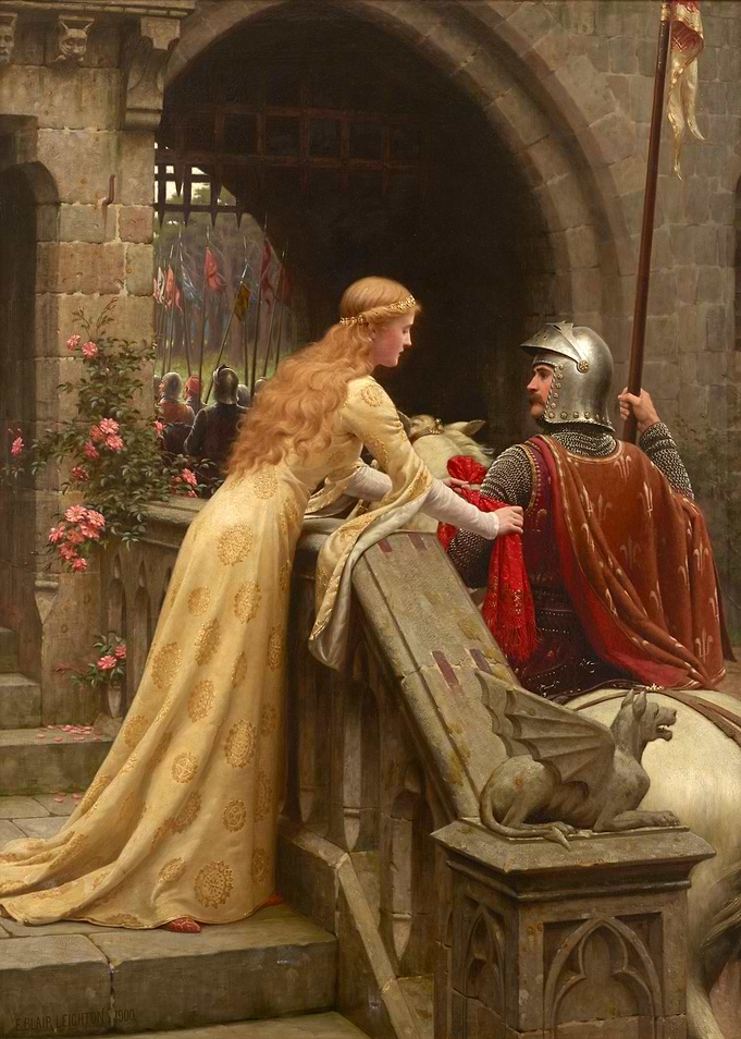 The Accolade: Medieval Farewell Scene