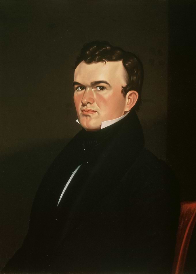 Portrait of a Man in Black Coat