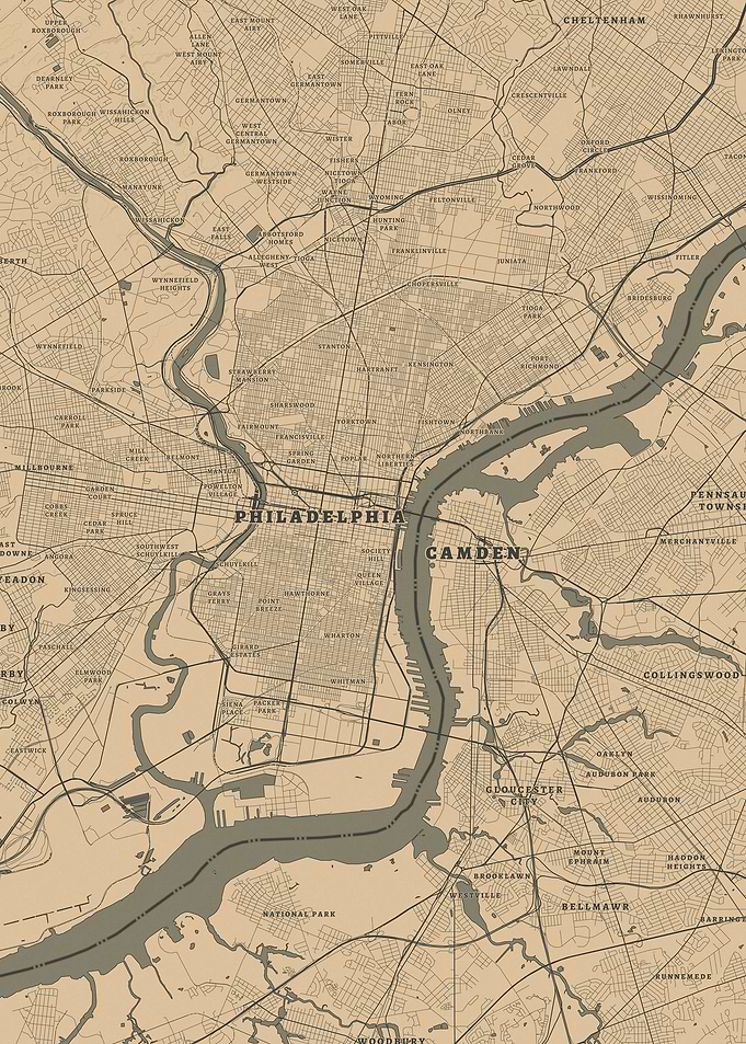 Philadelphia and Camden