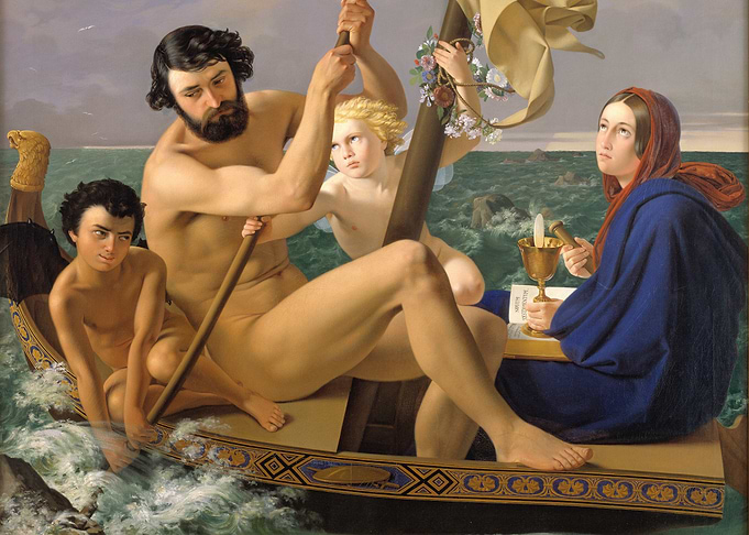 The Voyage of Life Painting