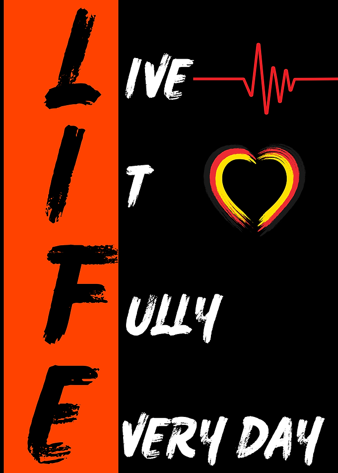 Live Life Fully – Everyday Inspiration Wall Art