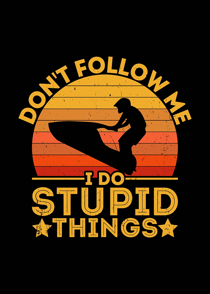 Don't Follow Me Jet Ski