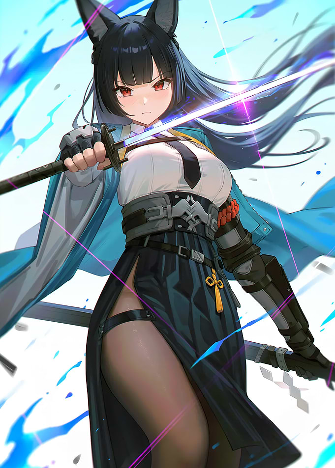 Girl with Sword