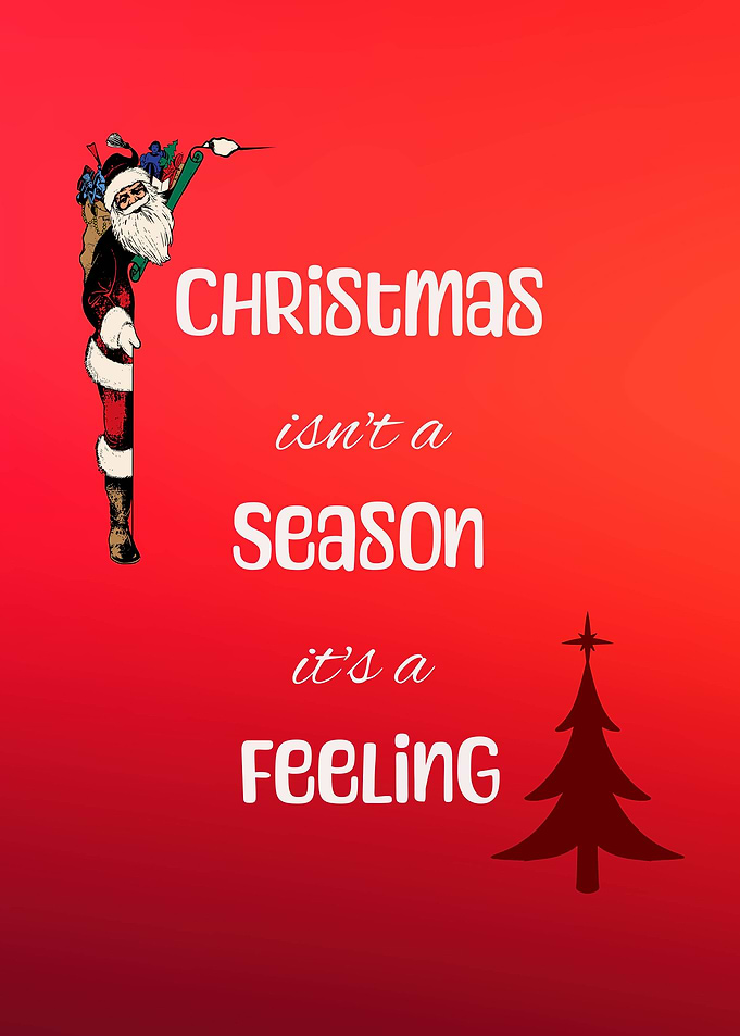 Christmas Feeling Holiday Card