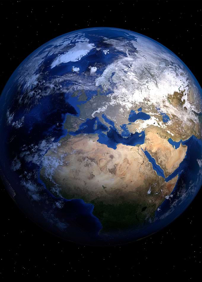 earth from space