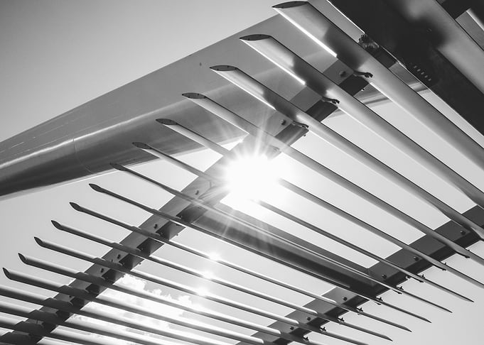 Light crossing Bridge