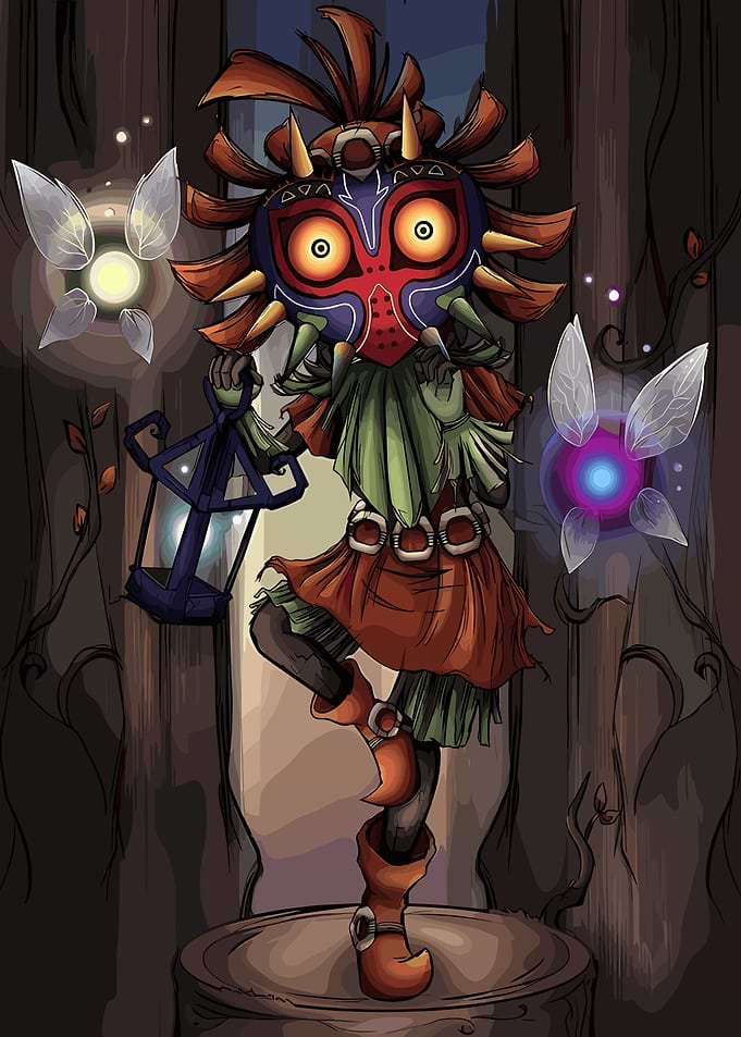 Majora's Mask in the Woods