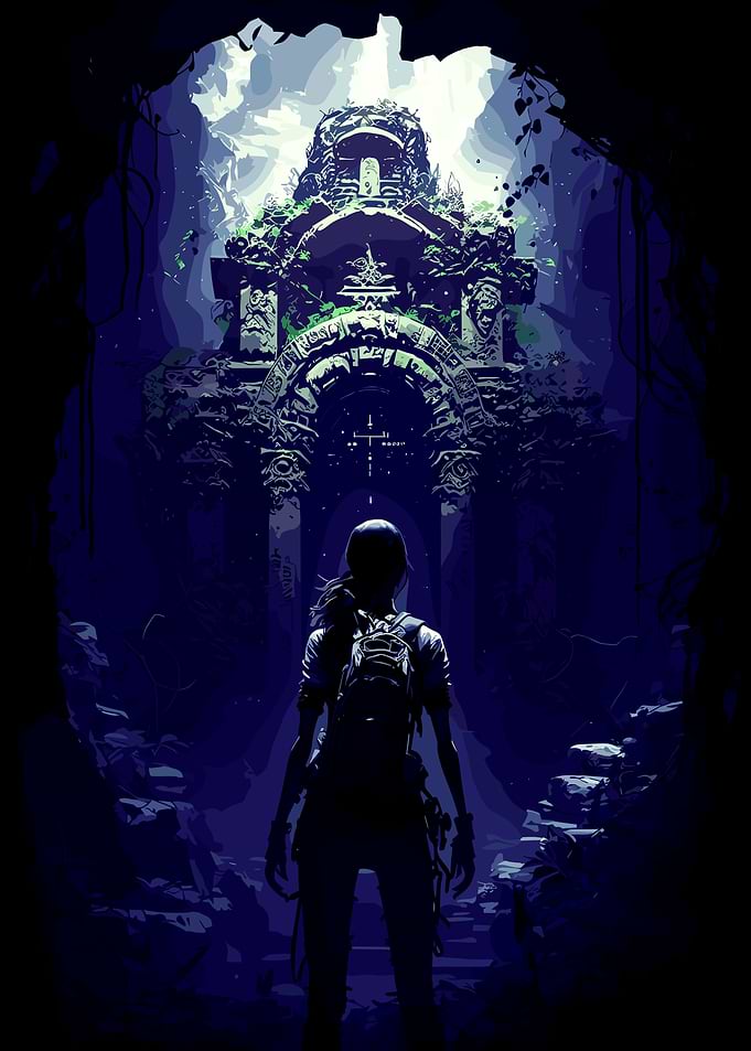 Pixel Art Adventure: Ancient Temple Discovery