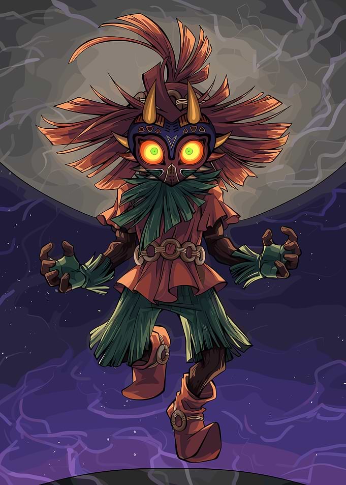 Majora's Mask Illustration