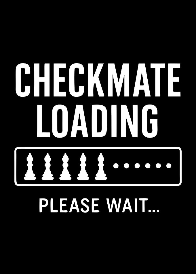 Checkmate Loading Chess Graphic