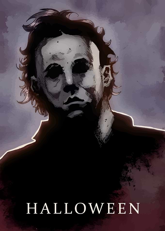 Halloween Michael Myers Portrait