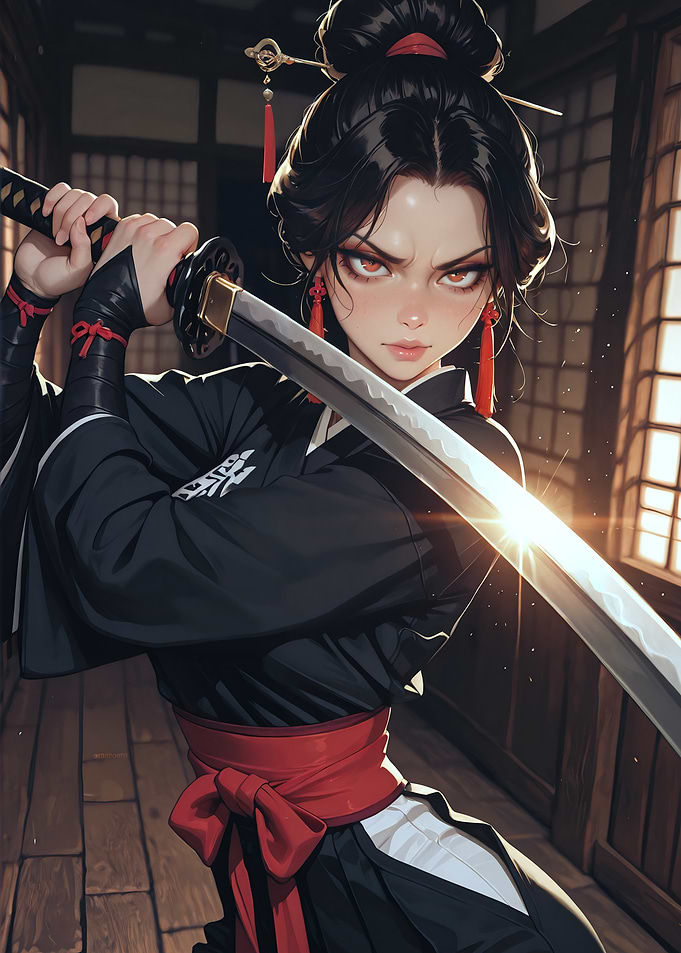 Girl with Sword