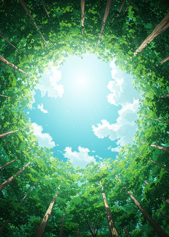 Forest Canopy View