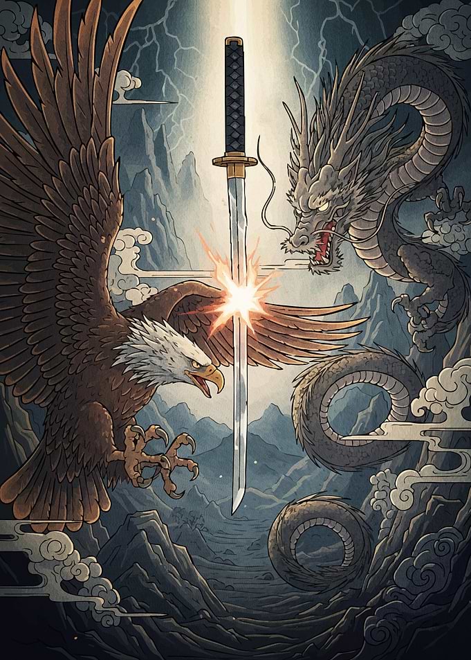 Eagle Dragon Katana