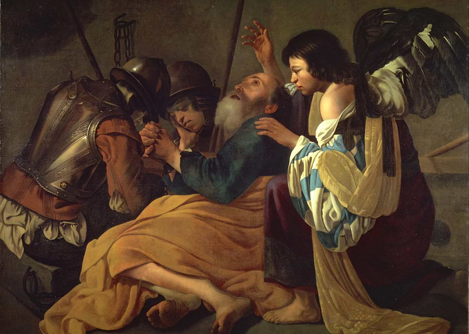 Saint Peter's Deliverance by an Angel