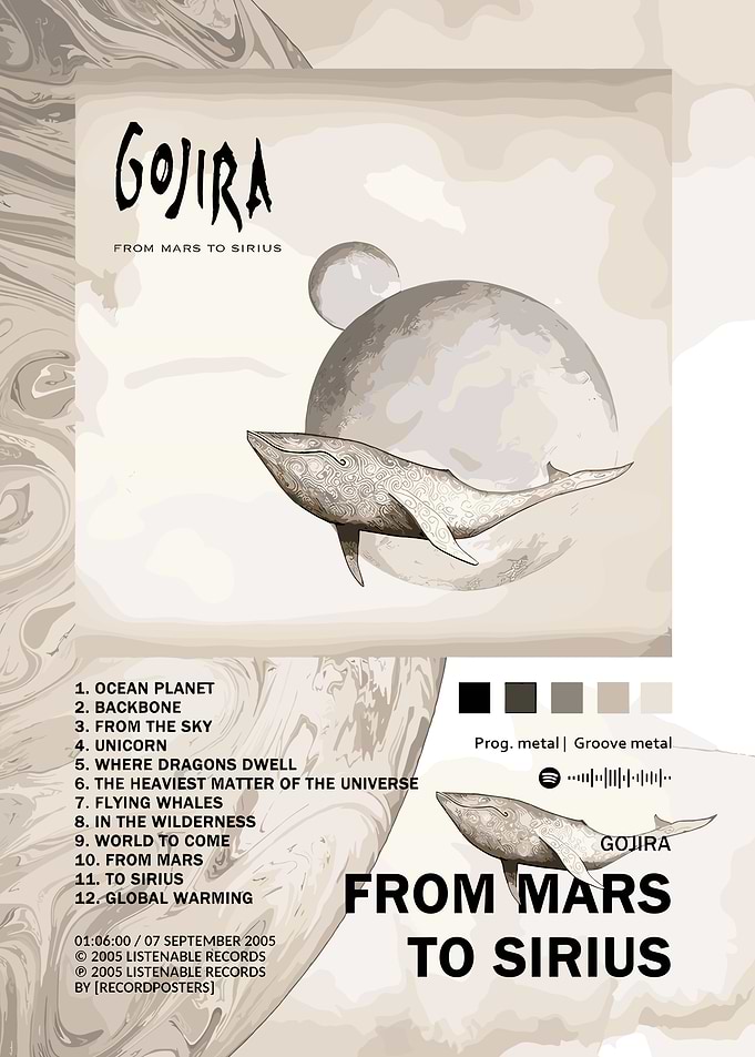 Gojira - From Mars to Sirius Album