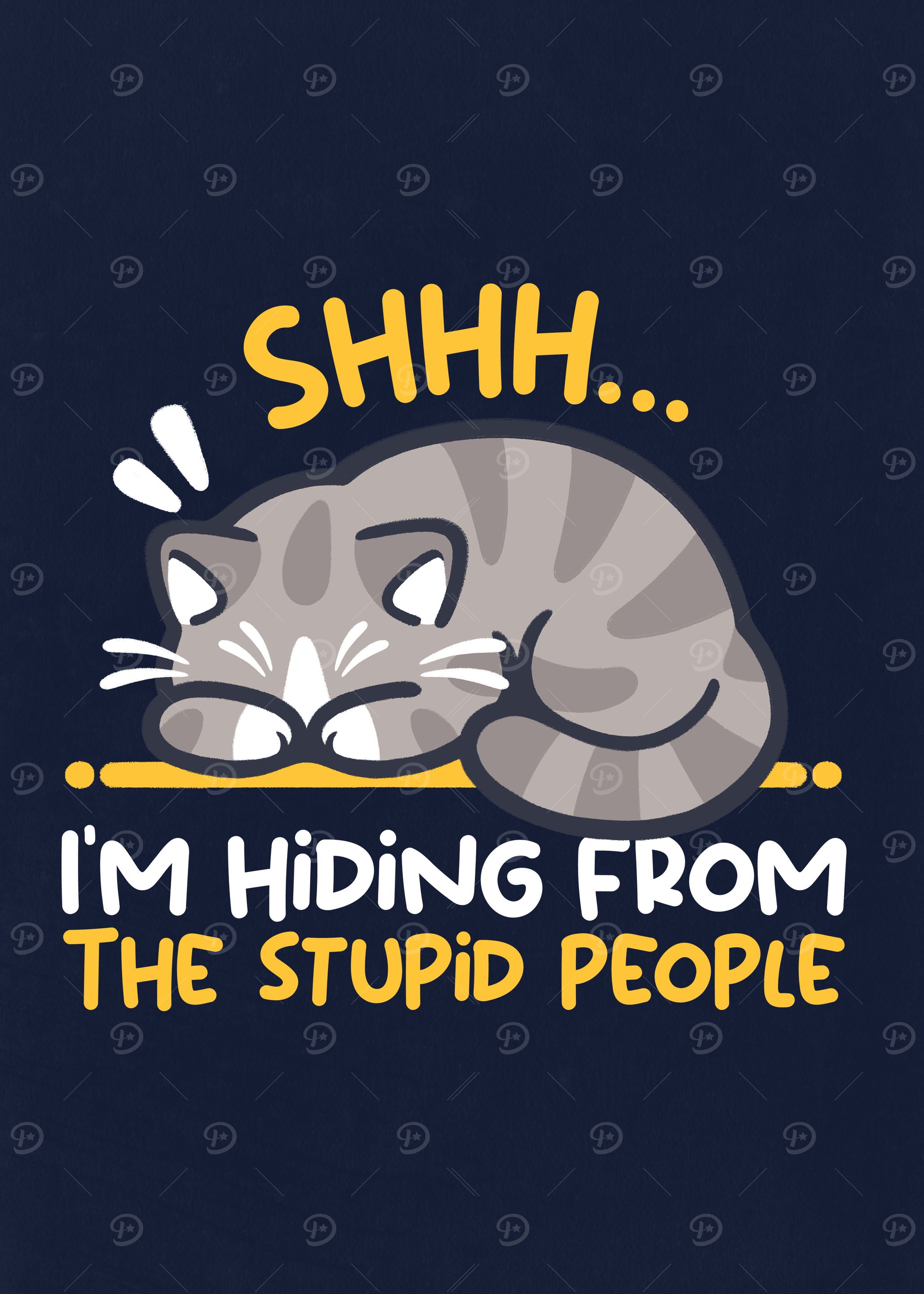 Hiding Cat from the stupids
