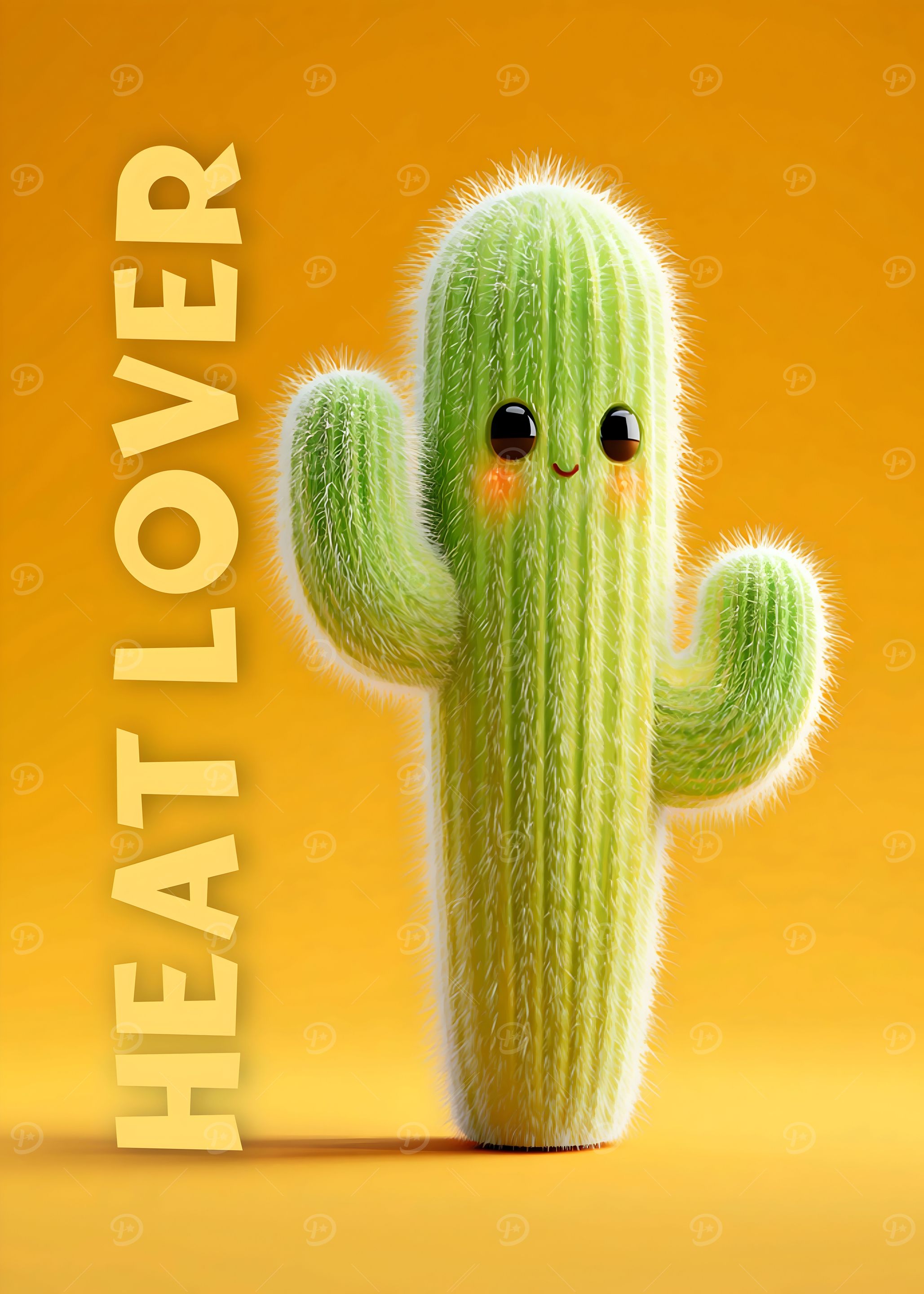 Heat Lover - Summer Poster