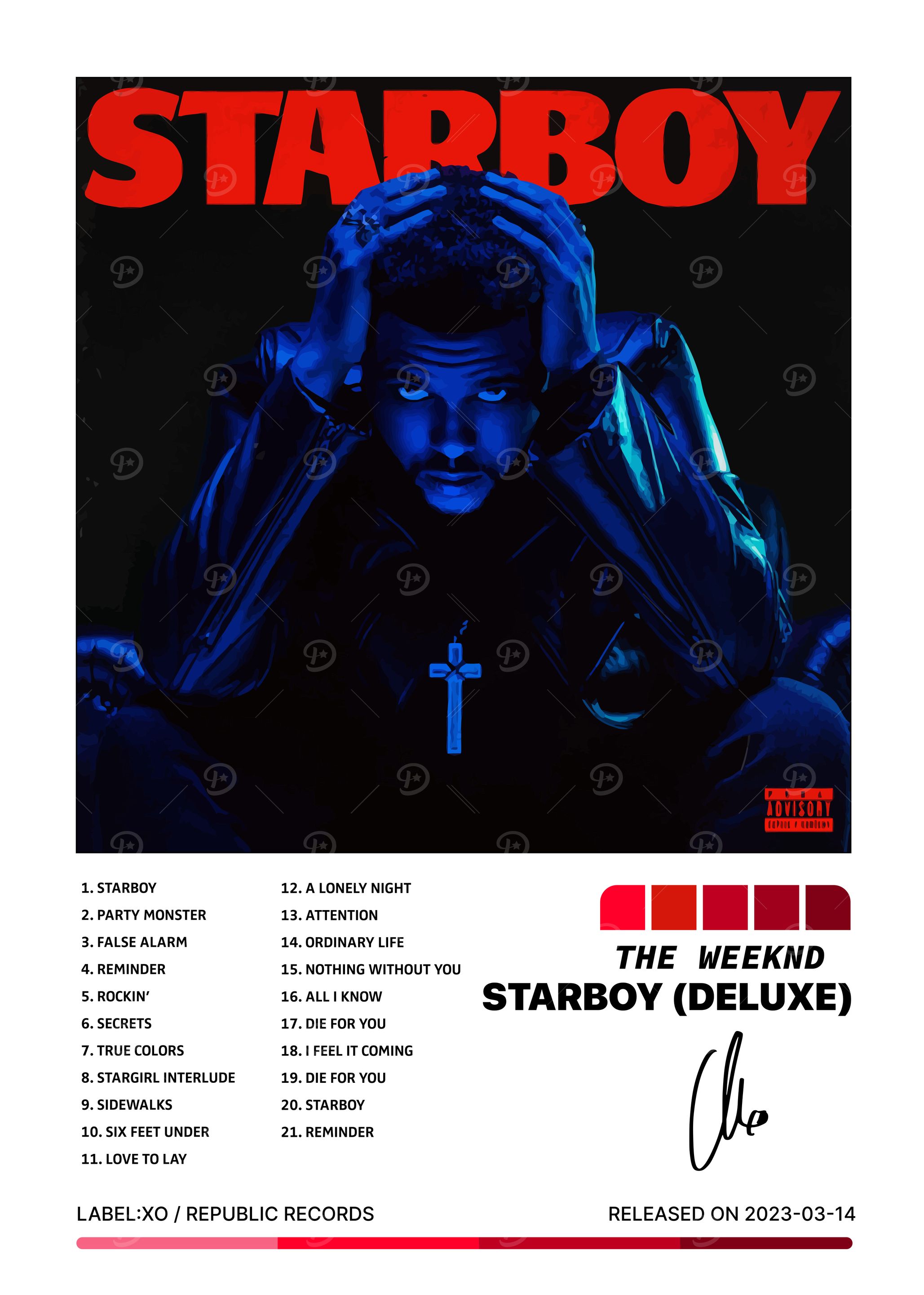 The Weeknd - Starboy (Deluxe) Album