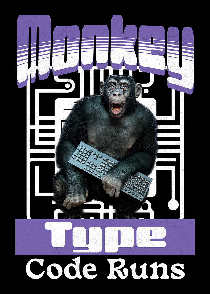Monkey Type Code Runs