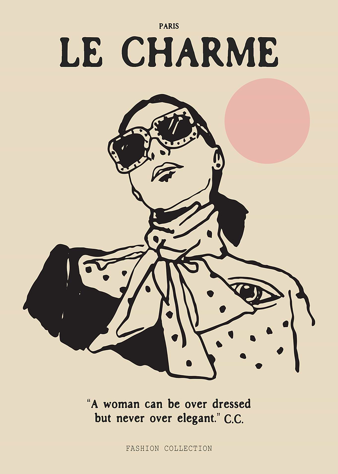Le Charme Fashion Illustration