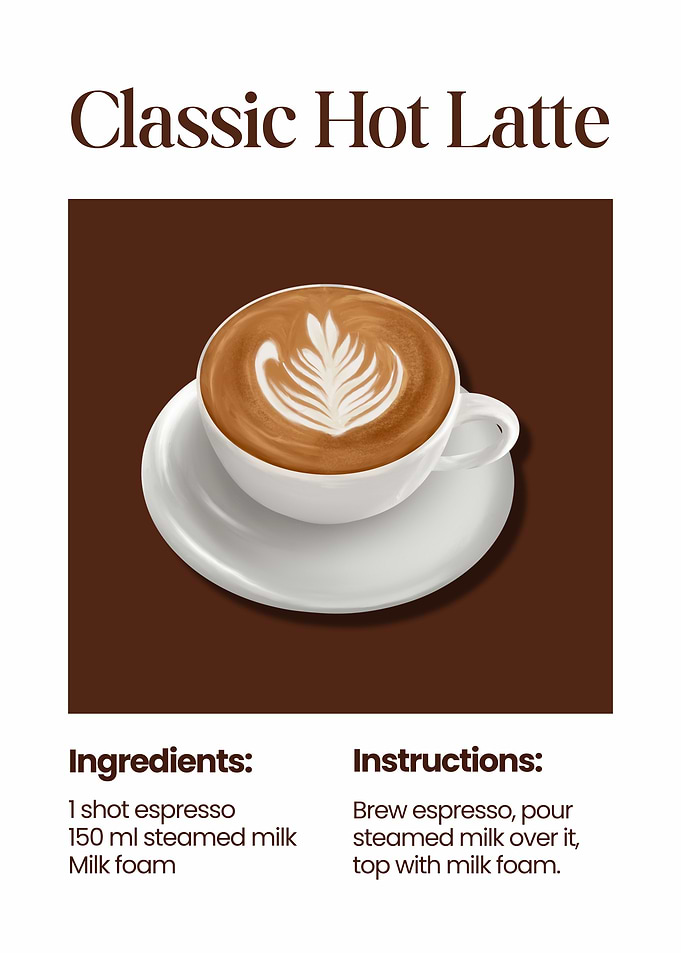 Classic Hot Latte Recipe