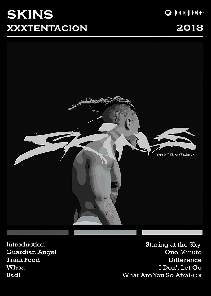 XXXTENTACION - SKINS Album Cover