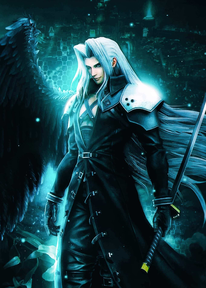Sephiroth with Wing and Masamune