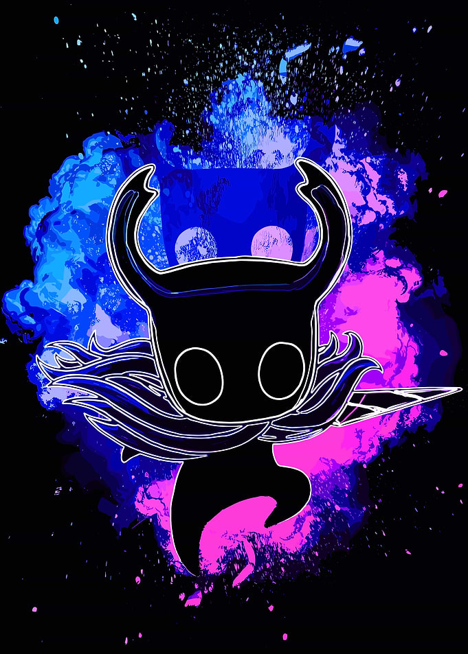 Hollow Knight Abstract Art