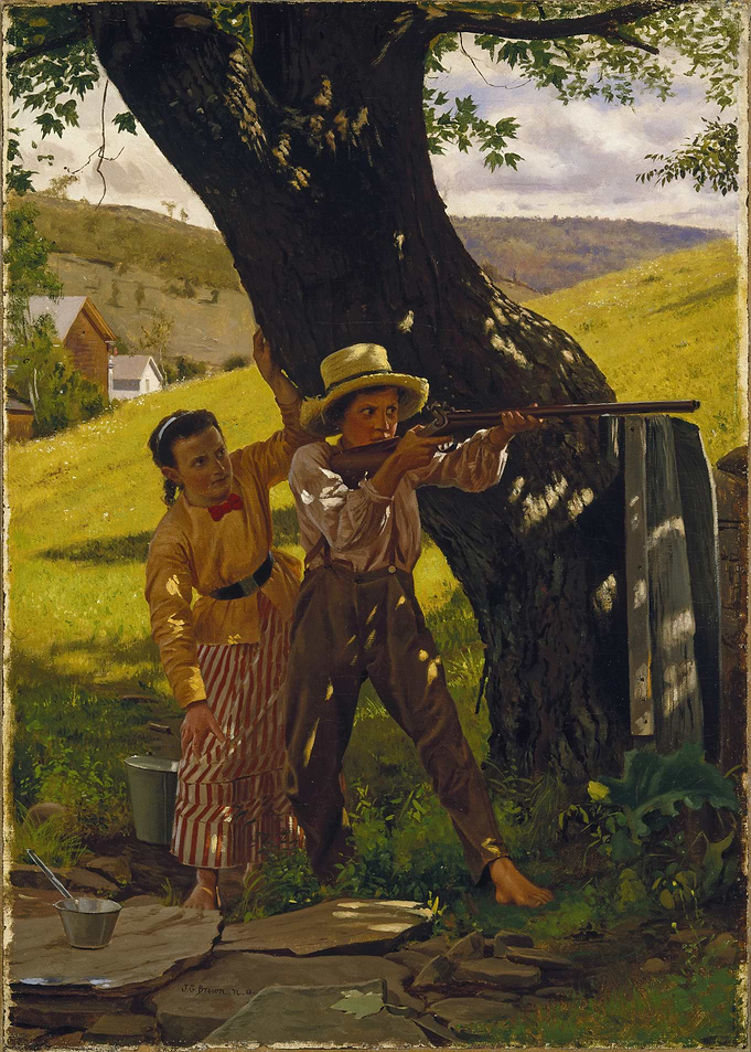 The Rifle Match by Winslow Homer