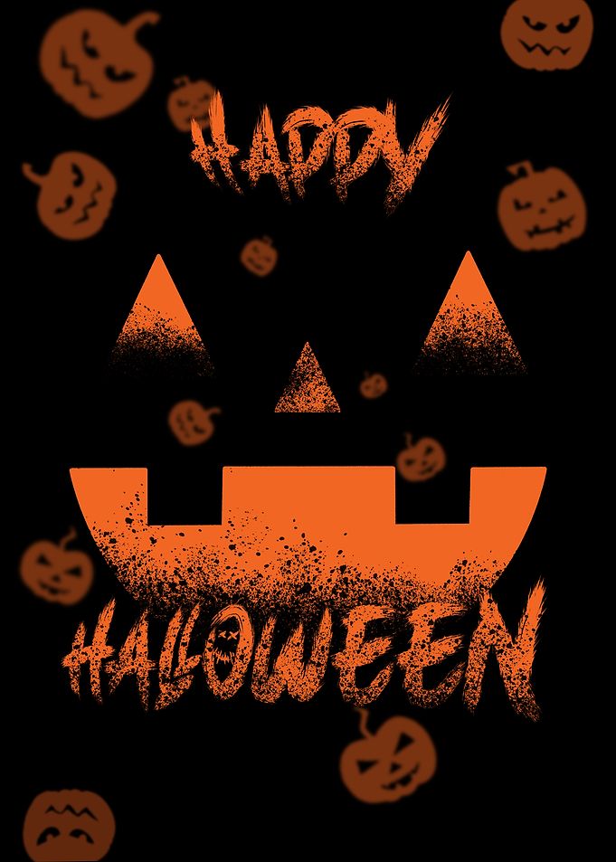 Happy Halloween Pumpkin Face