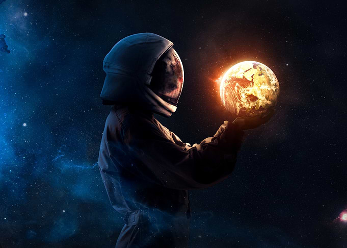 He had the world in his hands