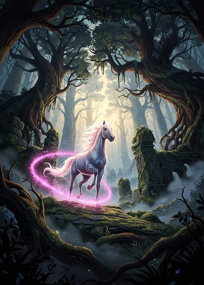 Unicorn Enchanted Forest Magic