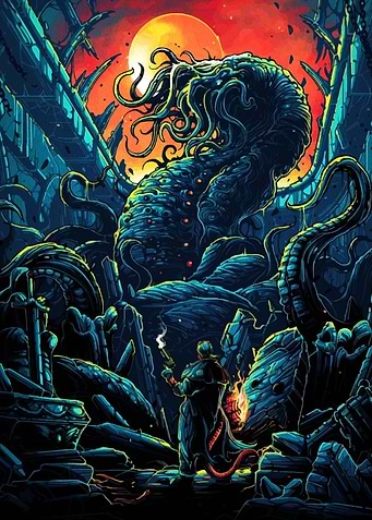 Cthulhu Encounter: Investigator's Dark Revelation