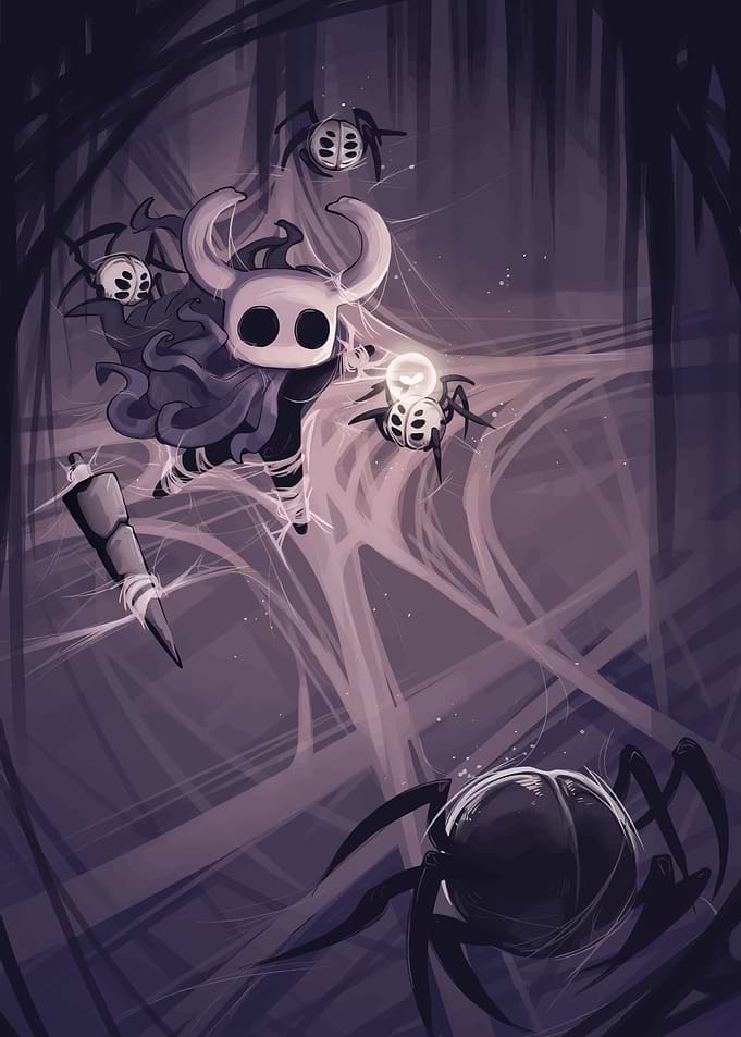 characters Hollow Knight in Spider