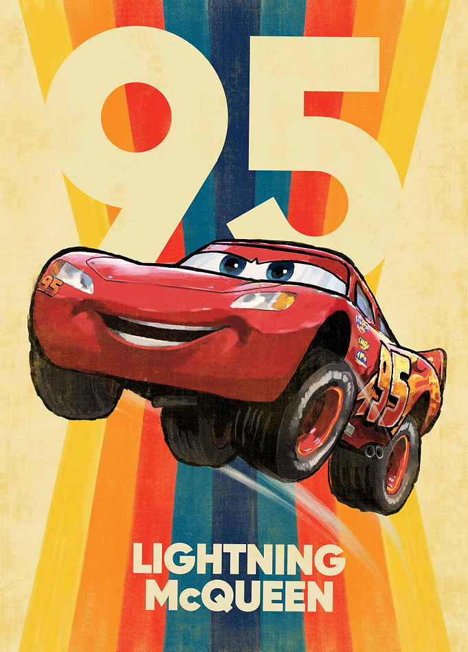 Lightning McQueen: Iconic 95 Racer